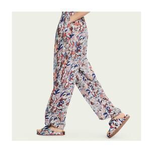 Scotch & Soda Keoni Rare Hawaiian-Print Jumpsuit Tropical Resortwear Women’s S